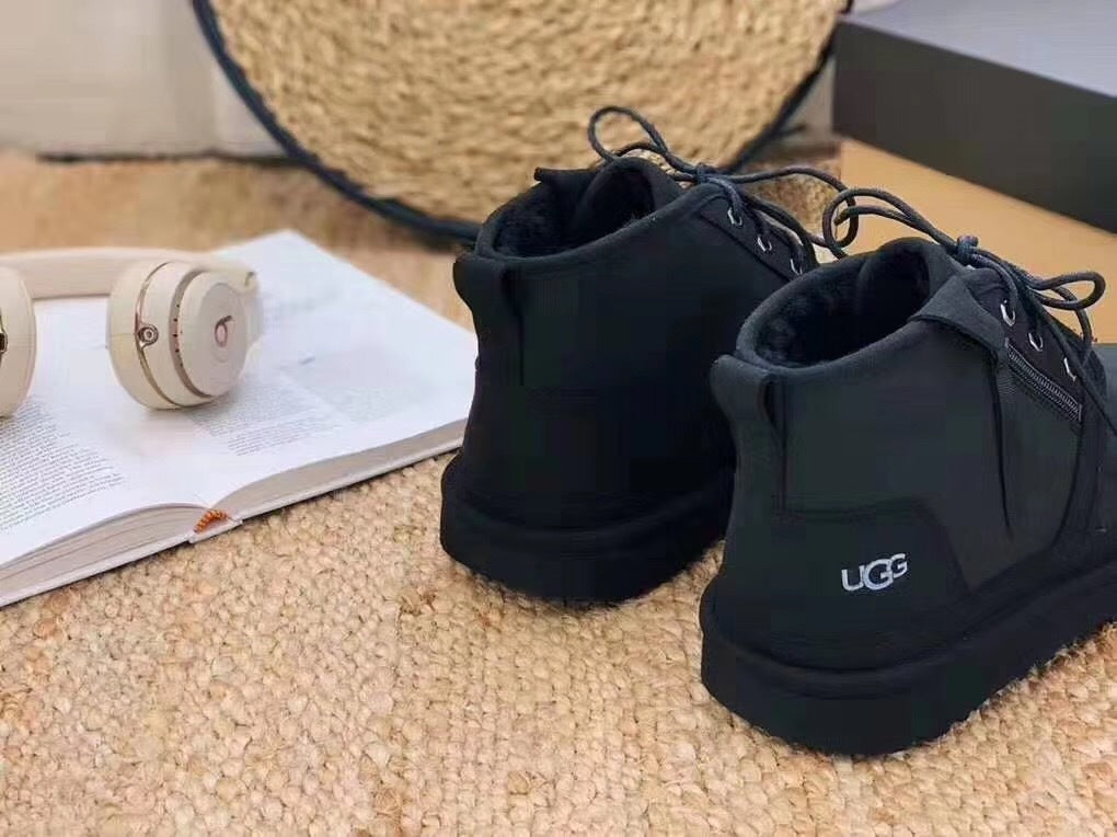 Black Zip-Up Casual Shoes - Style 3883 Updated Edition