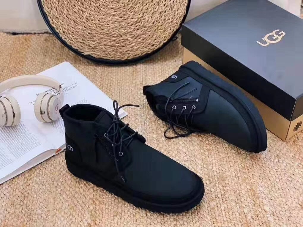 Black Zip-Up Casual Shoes - Style 3883 Updated Edition