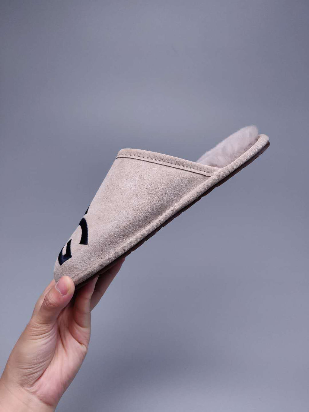 Gray Big G Indoor Slippers - Style 2593