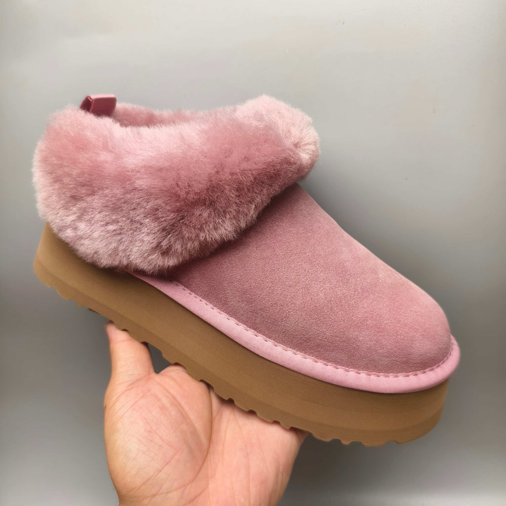 Pink Platform Slip-On Shoes | Style 1393