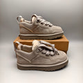 Gray Unisex Mesh Casual Sneakers - Style 4032