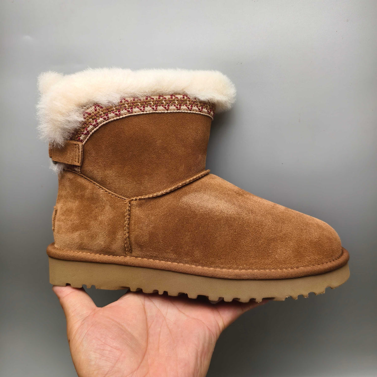 Chestnut Boho Back-Strap Casual Shoes - Style 4517