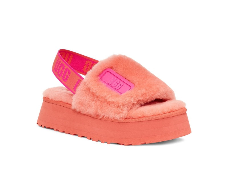 Coral Red Disco Sandals - Style 2258