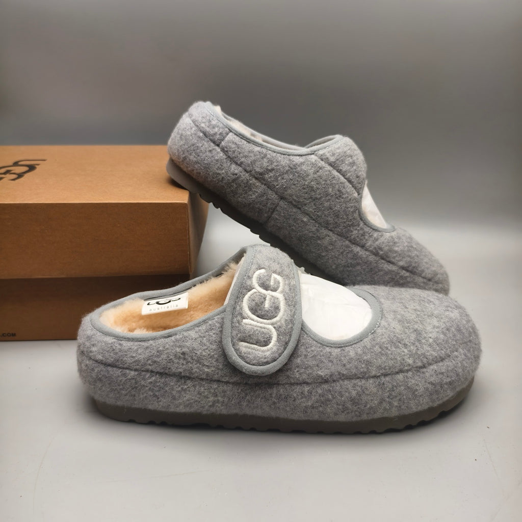 Gray Ultralight Mary Jane Casual Shoes - Style 5097