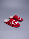 Bright Red Big G Indoor Slippers - Style 2593