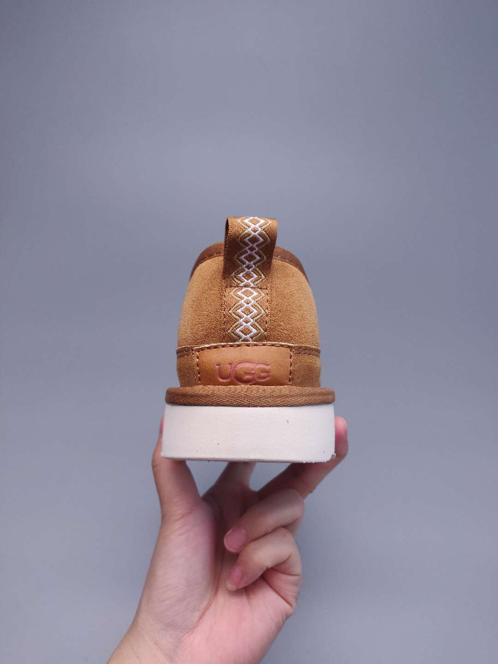 Men's Chestnut Slip-On Low-Top Casual Shoes - Style 3455