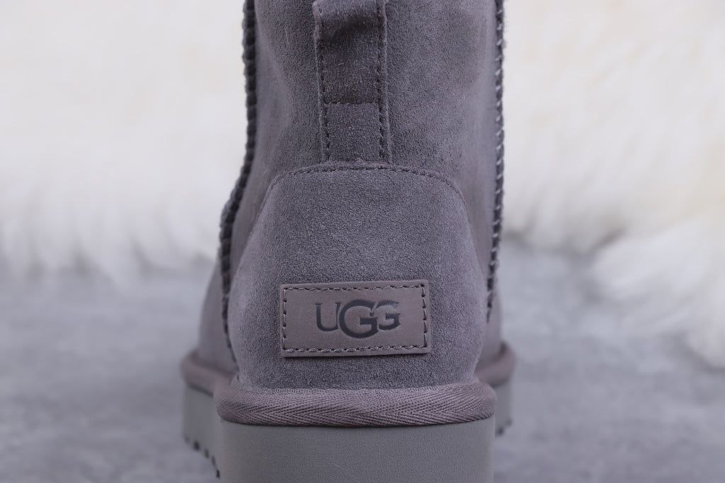 Gray Classic Mini II Short Boots - Style 6222