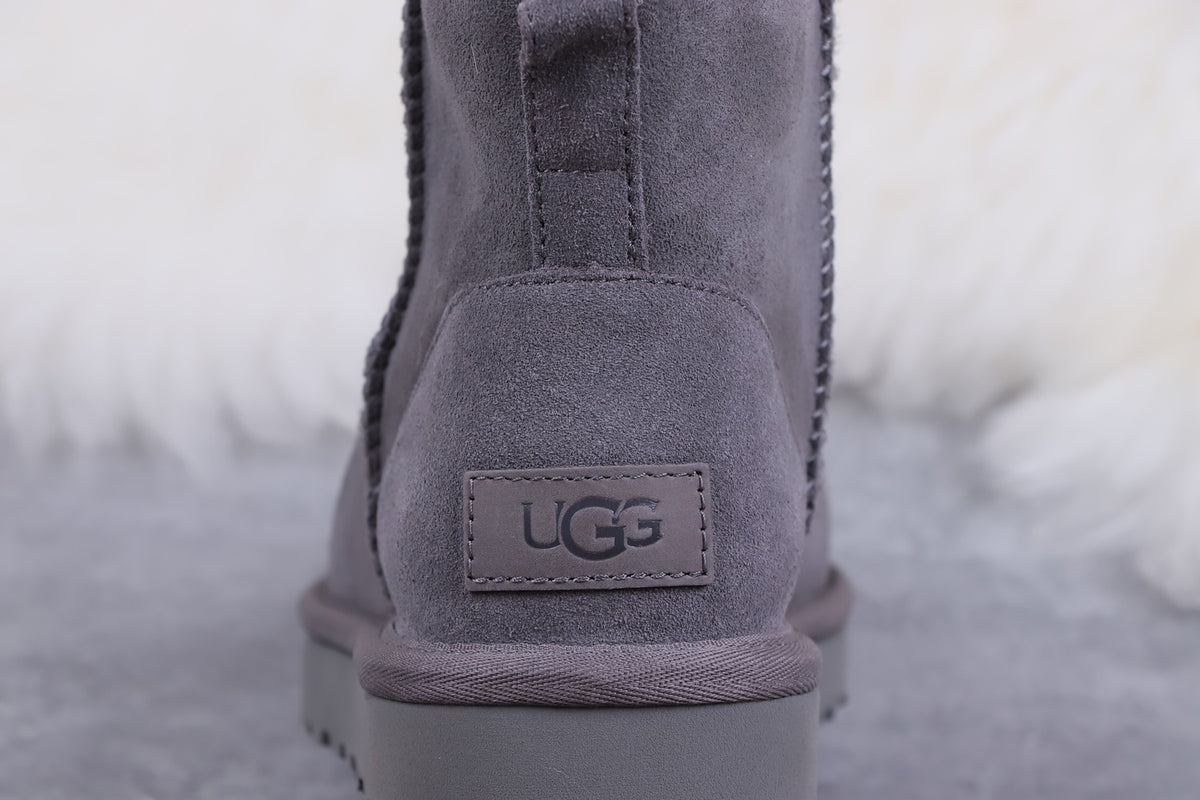 Gray Classic Mini II Short Boots - Style 6222