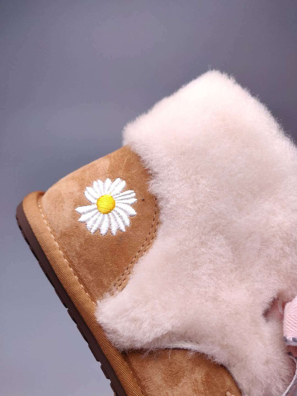 Chestnut Daisy, Chain & Ribbon Detail Shoes - Style 7888