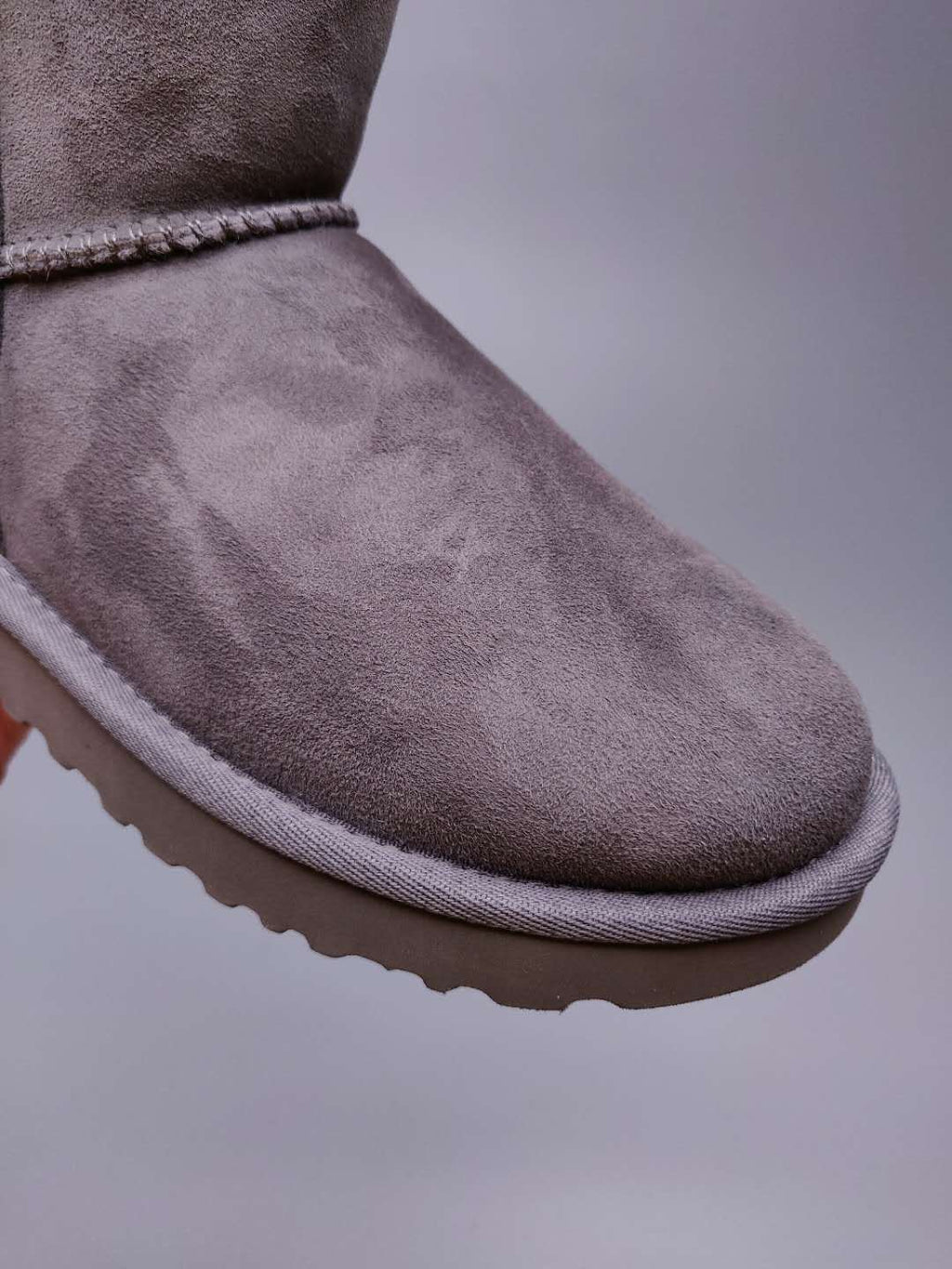 Gray Side-Zip Mid-Calf Boots - Style 2480