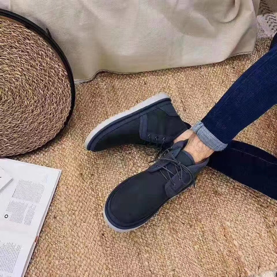 Dark Gray Zip-Up Casual Shoes - Style 3883 Updated Edition